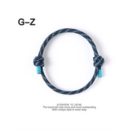 gelang tangan perempuan gelang couple gelang lelaki Ins Braided Sports Couple Style Adjustable Brace