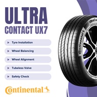 NEW TYRE 225/55R19 ULTRA CONTACT UX7 CONTINENTAL (WITH INSTALLATION)