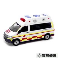 Tiny微影 TW50 福士T6 Transporter 臺灣消防救護車 合金車模176  露天拍賣