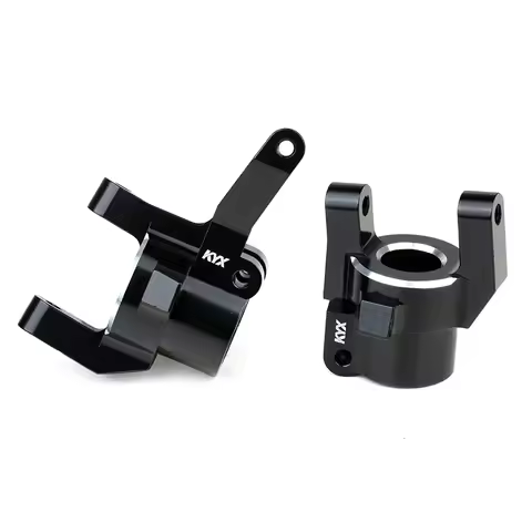 KYX Racing Heavy Duty Aluminum CNC Machined AR90 Front Axle C Hubs Set Upgrades Parts for RC Crawler