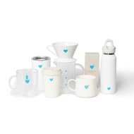 Japan Limited BLUE BOTTLE Heart Co-Branded Cup x HUMAN MADE Straw Thermos Mug Accompanying