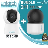 Uniarch Indoor CCTV S2E 2MP + S3E 3MP BUNDLE SET Home Security Camera Human Detection Auto Tracking 