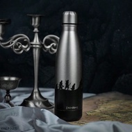LOTR Lord Of The Rings Silver Fellowship Of The Ring 100% Stainless Steel Insulated Water Bottle Kit