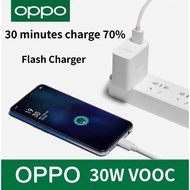 OPPO VOOC Fast Charger + USB Cable Vooc Super Flash Fast Charge Type-c Micro Data Usb Adapt