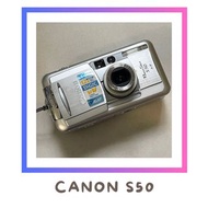 【推蓋．長麵包】  Canon PowerShot S50 CCD 數碼相機