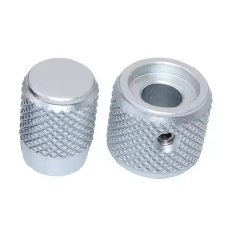 ABKW-Aluminum Alloy Caps Solid Knob Dual-Axis Encoder Special Knob EC11EBB24C03 EC110701N2B Adjustme
