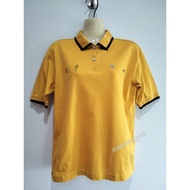Yellow And Gold Polo Shirt Arnold Palmer/K-C7-S Brand MADE IN JAPAN Authentic