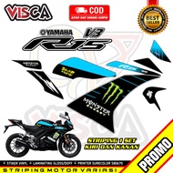 Striping R15 V3 Variasi - Stiker Motor R15 V3 Desain Monster Energy