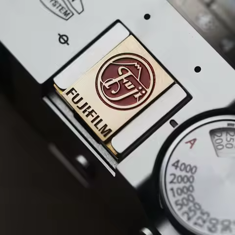 Camera Hot Shoe Cover Shutter Button Cap for Canon Nikon Sony Fuji XE5 X Half X100F X100VI XT50 XT30