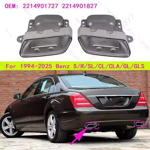 Exhaust Tip Mercedes-Benz Rear Exhaust Tail Pipe Tip Exhaust Muffler Nozzle For 1994-2025 Mercedes-B