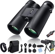 Mstar 12x42 Binoculars, Bird Binoculars,Bird Binoculars for Adults,Binoculars Bird Watching,Professional Binoculars, Binoculars with Phone Adapter and Carrying Bag