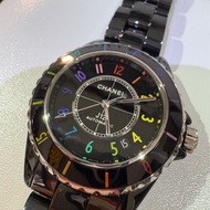 全球限量香奈兒J12 彩虹 2021 陶瓷錶 Chanel J12 Electro limited edition