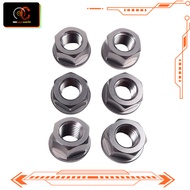 น็อตยึดสเตอร์หลัง ชุดละ6ตัว CNC M8 M10 MT15 MSLAZ R15 V3 R3 MT03 MT07 Z900 Kawasaki Yamaha