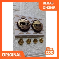 TERLARIS -  MONOGRAM SATPOL PP PIN KERAH SATPOL PP -Rumah Atribut