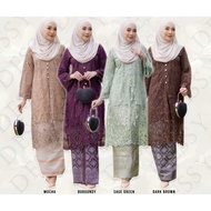Dessy Kebaya Lace Songket Kebaya Labuh Butang