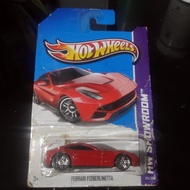 MERAH Hot Wheels Ferrari F12berlinetta Red New Model First Editions Hotwheels F12 Berlinetta HW