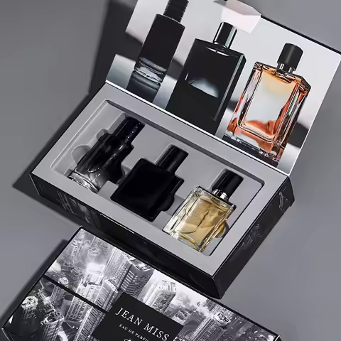 Men's Passion Eau De Perfume, 3 Counts/setLong Lasting Luxurious Fragrance EssentialOil, Edp Perfume