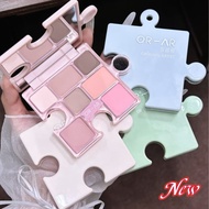 [Vitality Online] Original Painter Puzzle Eyeshadow Palette New Pearlescent Smoking Palette Matte Br