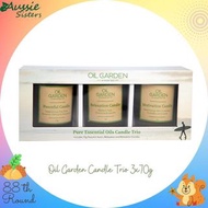 💕母親節推介💕 澳洲Oil Garden天然精油香薰大豆蠟燭 3 x70 g