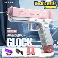 Glock Water Gun Toy Electric Portable Water Gun Automatic Water Spray Gun Toys Outdoor Water Fight T