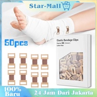 50Pcs Elastic Bandage Clips Elastic Bandage Clips Elastic Bandage Hook/s