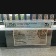 uang kuno 100 gulden federal thn 1946 PMG 35