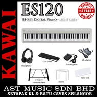 Kawai ES-120, 88-key Digital Piano with Speakers / ES120 – Light Grey