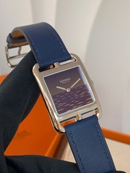全新🆕Hermes 女 Cape Cod Crepuscule watch, Large model, 37 mm腕錶 精鋼 現貨 好折扣