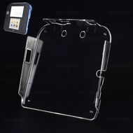 for Nintendo 2DS Handheld Clear Crystal Case Protective Cover Shell Top and Bottom Screen Protector 
