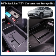 BYD Sealion 7 EV Car Armrest Box Storage BYD Sealion 7 Armrest Console Tray Car Accessories