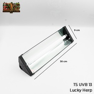 Lucky Herp T5 UVB Strip Light Fixture หลอด T5 UVB พร้อมรางและสายไฟ ( 30cm / 60cm / 90cm )