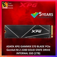ADATA XPG GAMMIX S70 BLADE 1TB / 2TB PCIe 4.0 M.2 2280 SSD 7400/6800MBs Read/Write