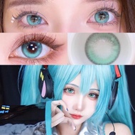 14.5MM Sailormoon Tear Green Cosplay Contact Lens Anime Lens