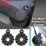 Toyota Alphard Car Wiper Protective Cover Windshield Wiper Hole Dust-Proof Silicone Bottom Pad For A