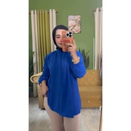 HUMRAH BLOUSE V4 PREMIUM KAIN IRON LESS MATERIAL CEY.