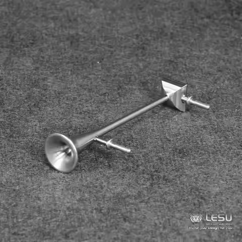 LESU Metal Long Roof Whistle Horn B for 1/14 RC TAMIYA Tractor Truck Scania Actros Benz MAN DIY Mode