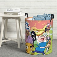 Adventure Time Popular Laundry Basket / Foldable Laundry Bag / Home Storage Box / Kitchen Toy