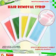 Cold wax Hair Removal Strip / Waxing Paper Perontok Pencabut Bulu