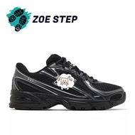 New Balance 740 Silver Black Breathable Jogging Shoes Men Women Retro Cushion Anti-Slip Wear-resista