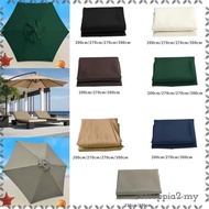 [LacooppiabcMY] Patio Awning Polyester Offset Hanging Sun Shade Awning Fabric Awning Cover for