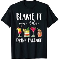 Funny Cruise S Blame It On The Drink Package T-Shirt