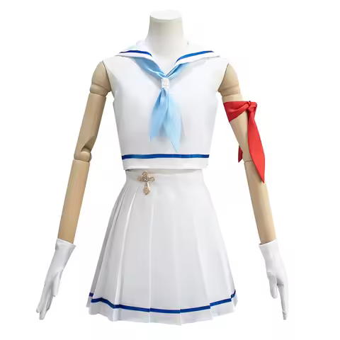 XIN LAI SEN Unisex Anime Cos Yuki Asuna Cosplay Costume Uniform Custom Size