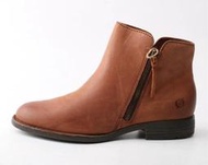 念鞋P885】BORN 牛皮復古拉鍊短靴 US8-US10(26.5cm)大腳,大尺,大呎