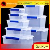 [48H Shipping] Food Grade Buckle Fresh-keeping Box Refrigerator Storage Box Heightened Deepened Thic