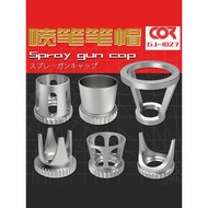 New Kezuo Model Airbrush Pen Cap Diffusion Type Front Replacement Parts HD130/S130 Can Receive Ticke