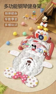 Disney 迪士尼  米奇  迷妮 男女兩款 健身架 鋼琴 遊戲墊 音樂盒  bb玩具 嬰兒玩具