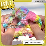 Rainbow Cloud Slime By Slime Bintaro || Premium Slime || Cloud Slime || Cloud Slime Super Soft And D