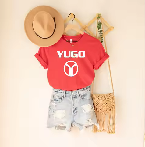 Yugo T Shirt Yugoslavia Serbia Kragujevac classic Cars retro Vintage sfrj