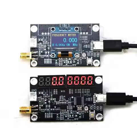 2in1 1KHz-200M-3.6G Frequency Meter Digital Display Frequency Counter RF Signal Measurement High/low