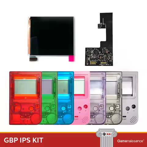 GBP IPS screen shell kit for Gameboy Pocket Gamenaissance